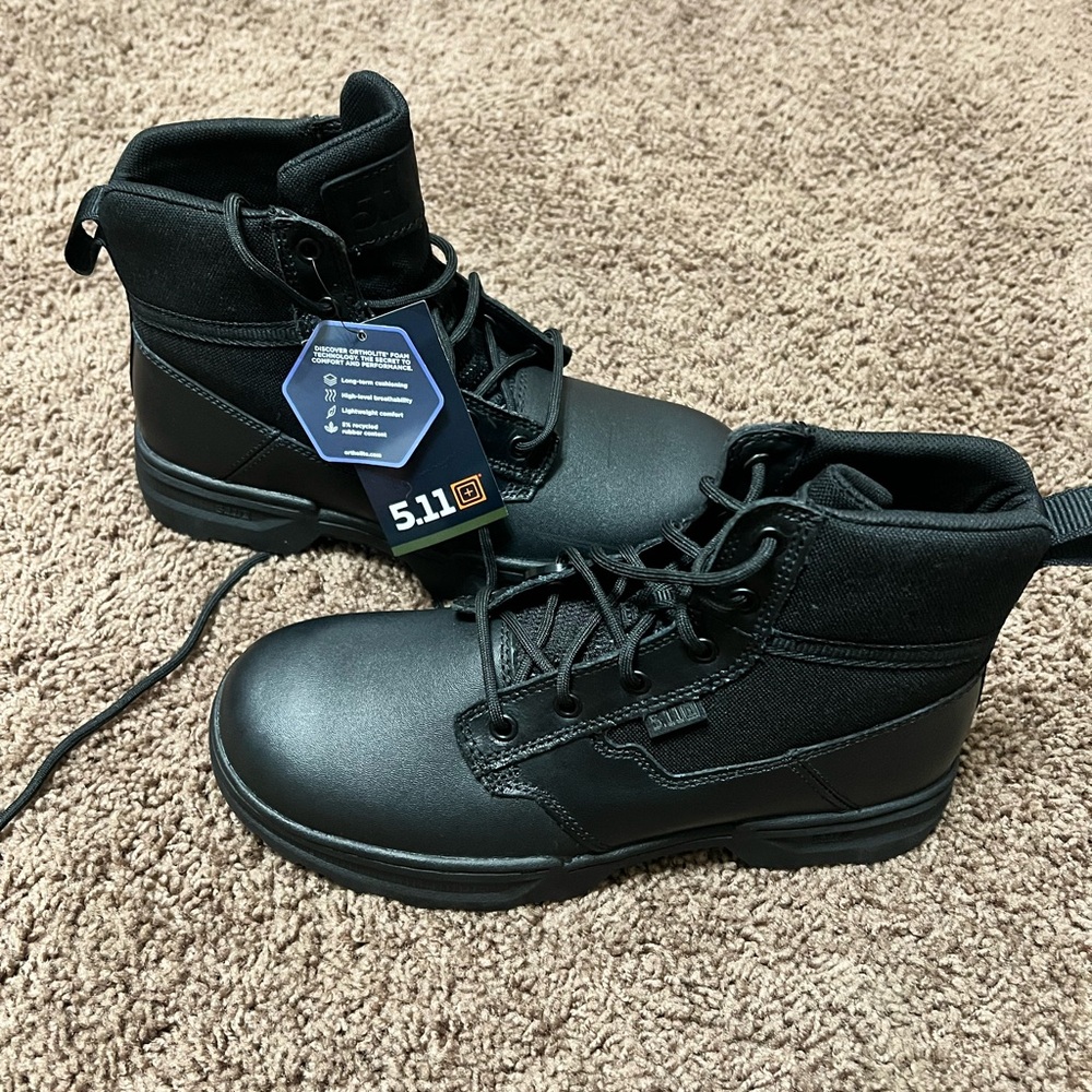 5.11 Tactical 6" Speed 4.0 Boots NWT. Sz-9
